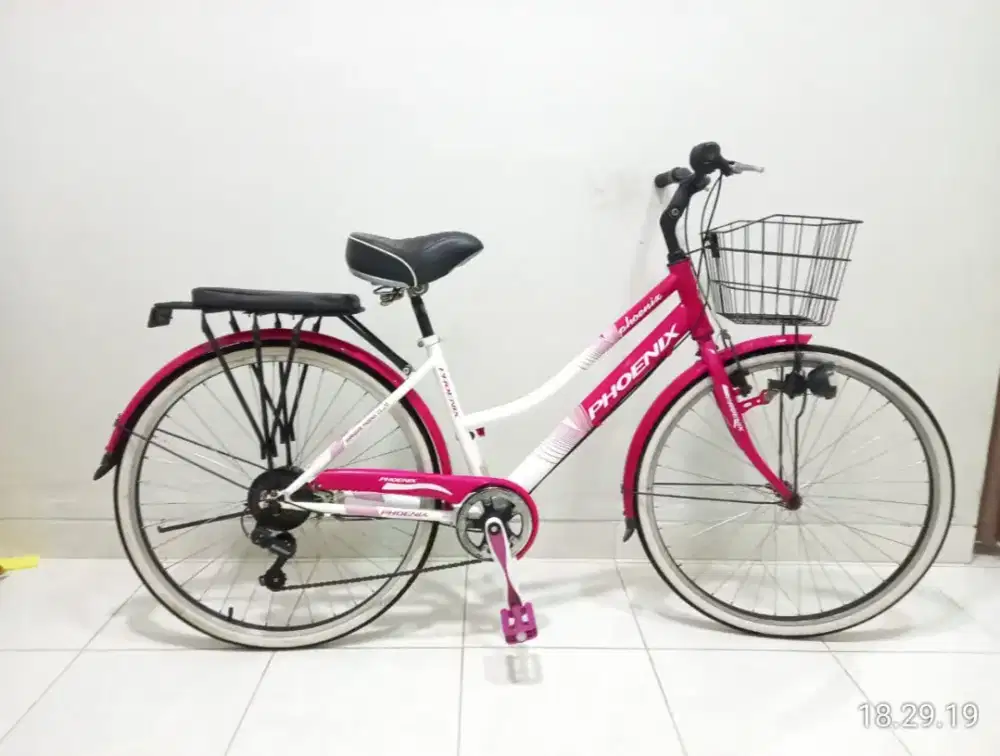 sepeda keranjang Phoenix ukuran 26 siap gowes