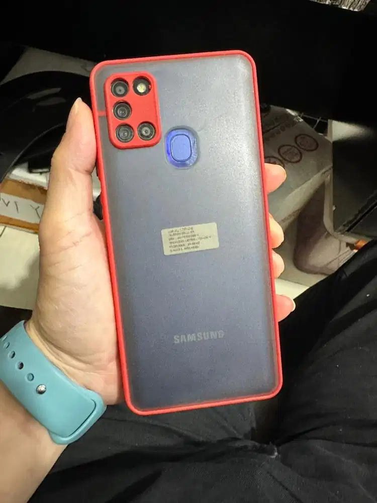 Samsung a21s ram 6/64 istimewah fullset ori no charger aja hrg net aj