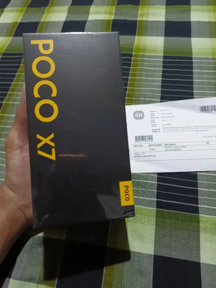 Poco X7 5G 8gb/256gb Segel Box