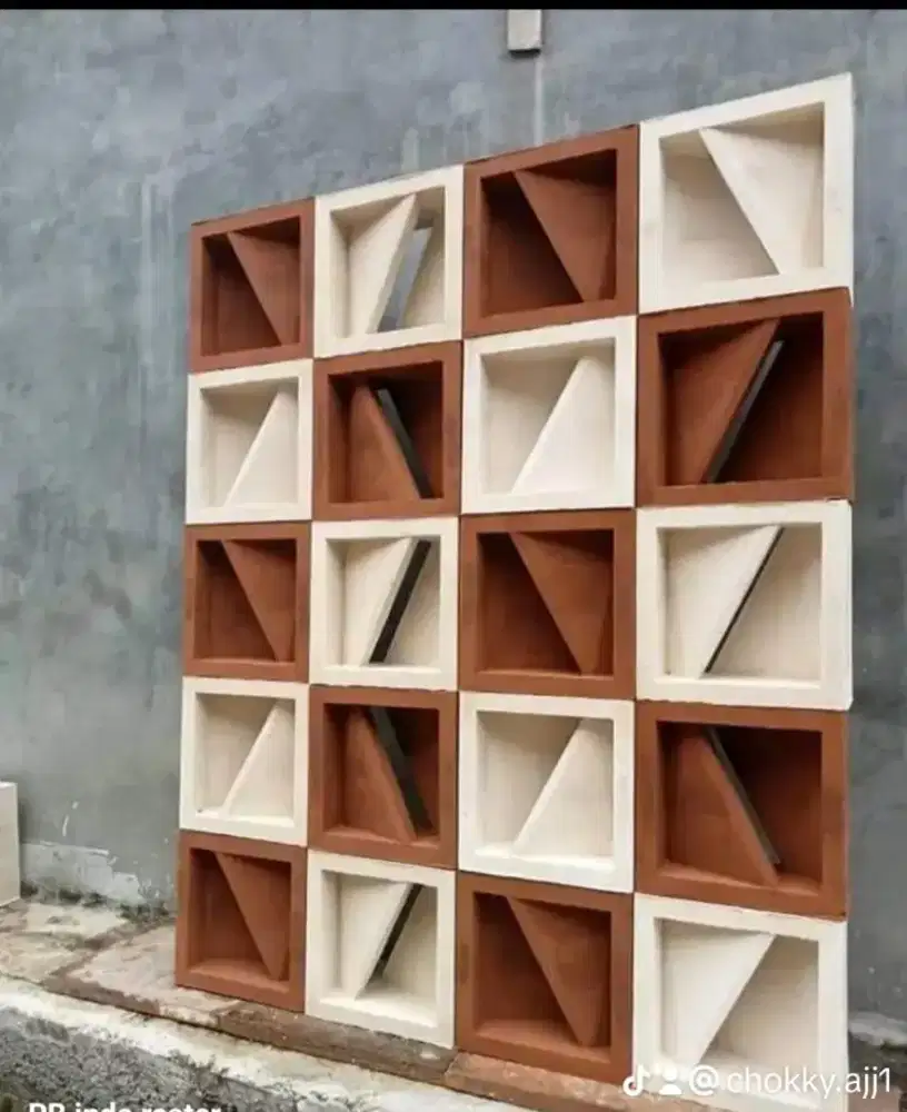 Roster beton berbagai macam motif