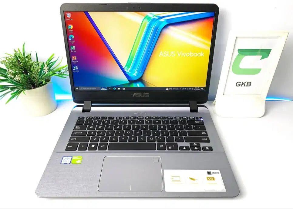 Laptop Asus Vivobook core i3 gen 7 dual VGA Nvidia ngebut editing gami