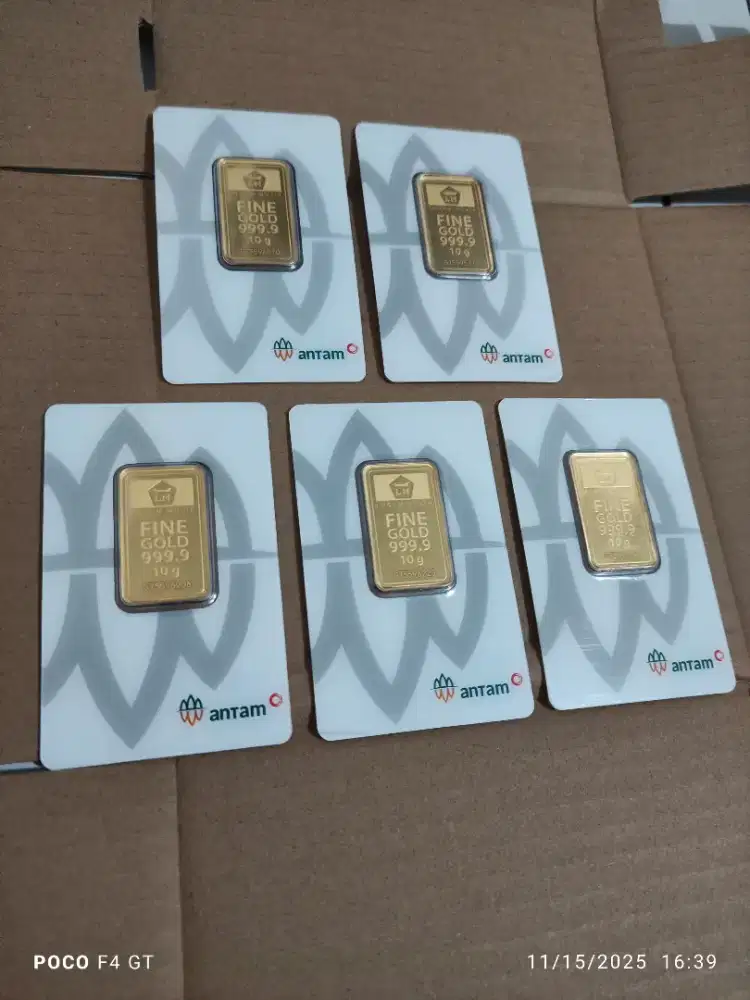 ANTAM 10 GRAM CETAKAN 2025