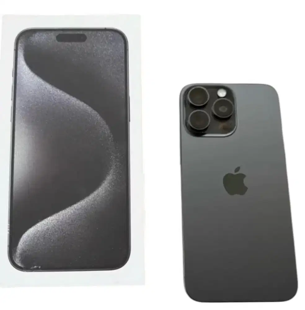 Iphone 15 Pro Max / 256GB Black Titanium Ex Resmi