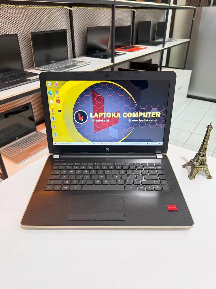 Di jual laptop hp amd a9 ram 8gb dual vga
