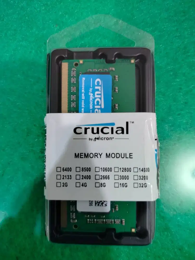 RAM LAPTOP DDR4 4GB Crucial Notebook 2400MHZ (BNIB)