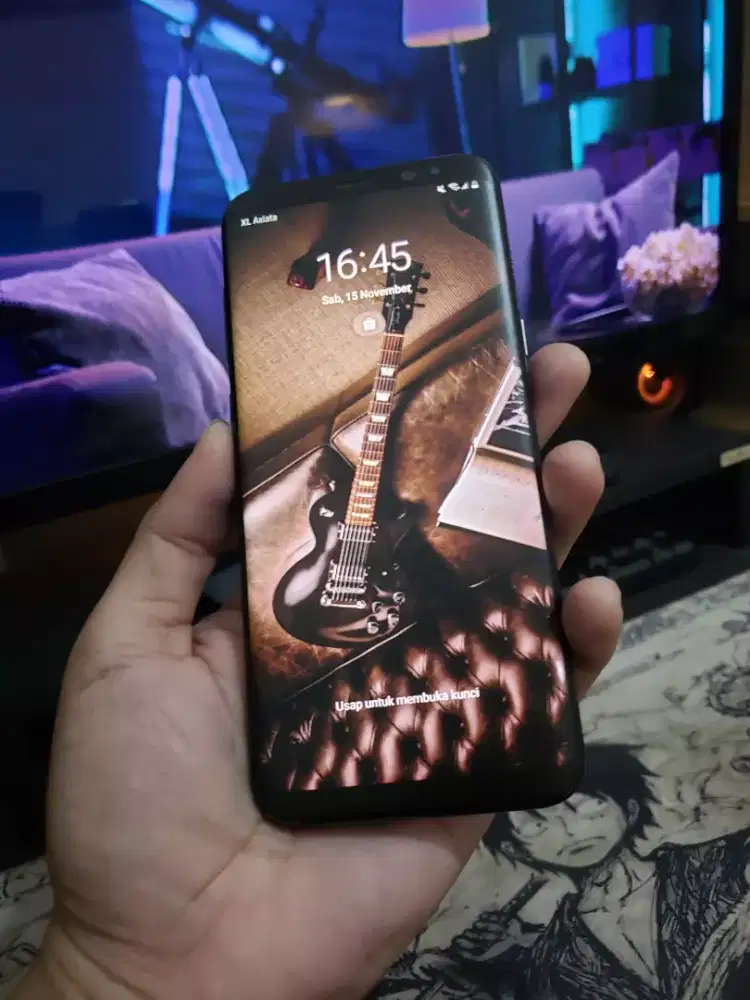 Samsung S8 plus langka yang layarnya bersih, Terima TT/BT ram 4/64