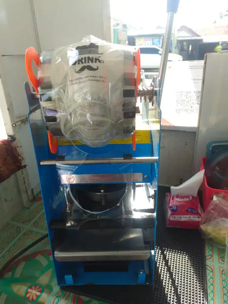 Cup sealer atau press cup size 14 sampai 18 datar