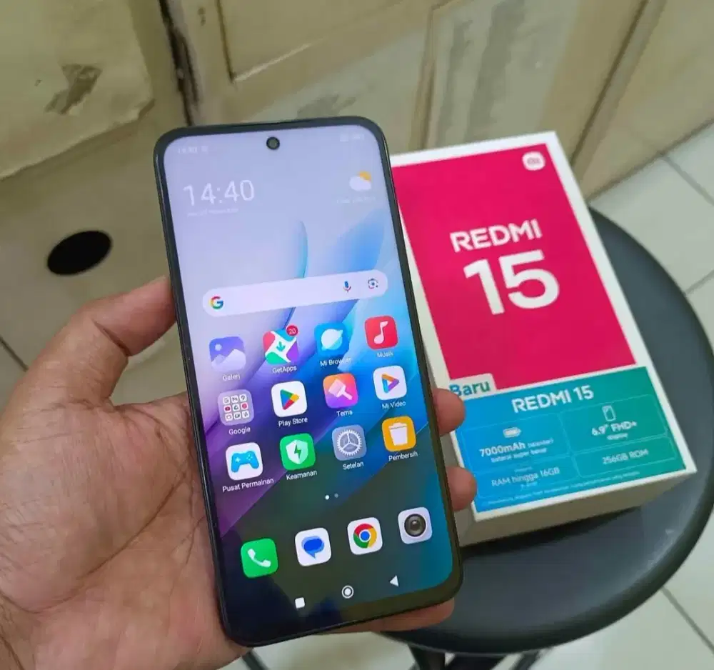 For Sale Redmi 15 Ram 8+8/256gb fullset
