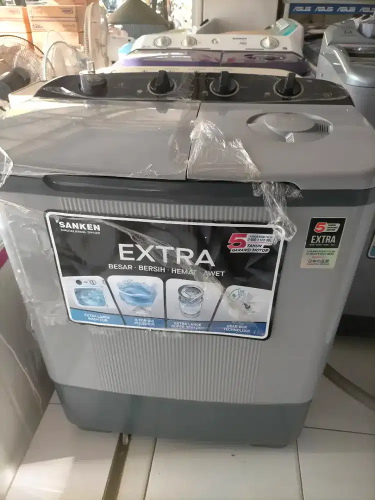 MESIN CUCI 2 TABUNG SANKEN TW-8600RL