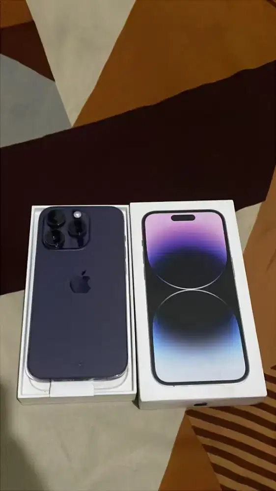 iPhone 14 Pro 256 Fullset muluss BH 80% ORI