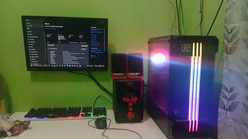 Pc gaming dan editing