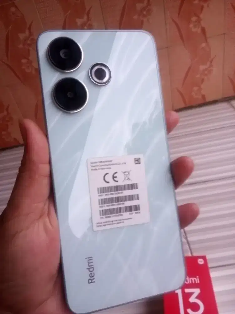 Hp Bekas Ibu Redmi 13 8+4/128 Fullset
