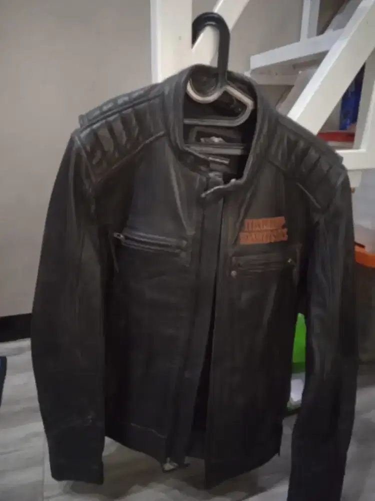 Jaket kulit Harley Davidson