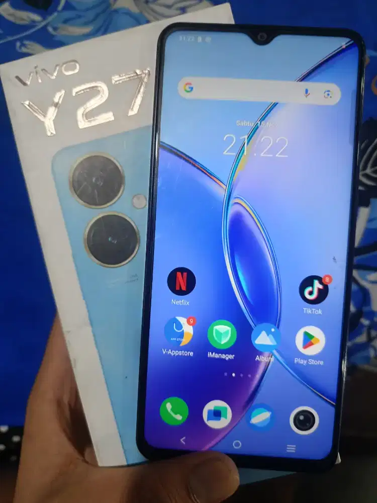 VIVO Y27 LENGKAP MULUS