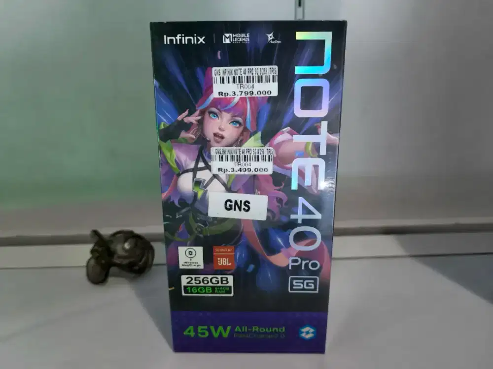 INFINIX NOTE 40 PRO 5G RAM 8/256GB ATLANTIS DAHSYAT