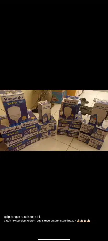 Jual lampu hannochs