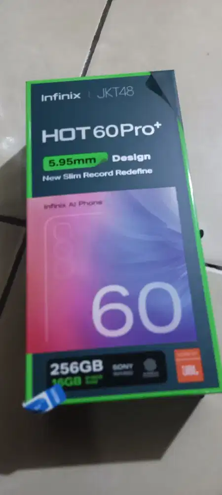 Infinix hot 60 Pro plus 8/256 hitam