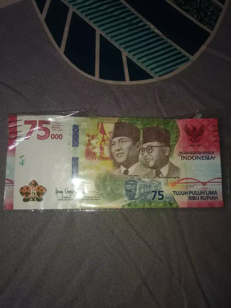 Uang kertas tujuh puluh lima ribu