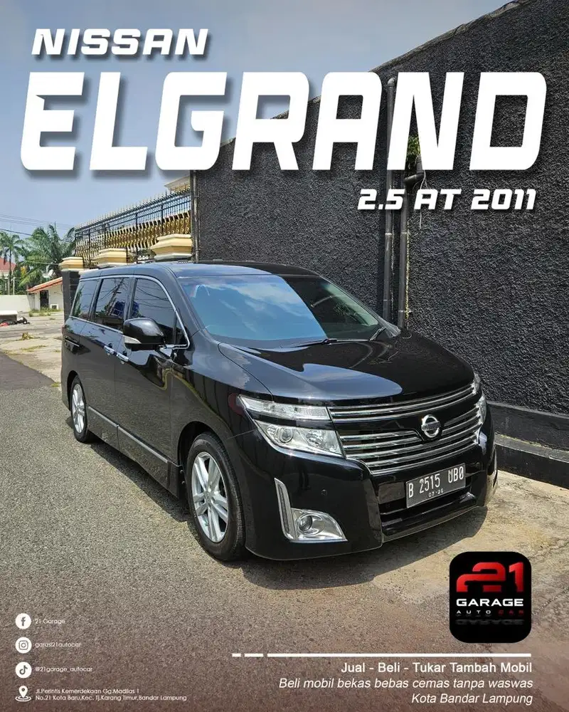 Nisann Elgrand 2.5 autech xtronich cvt at full istimewa dp ceper murah
