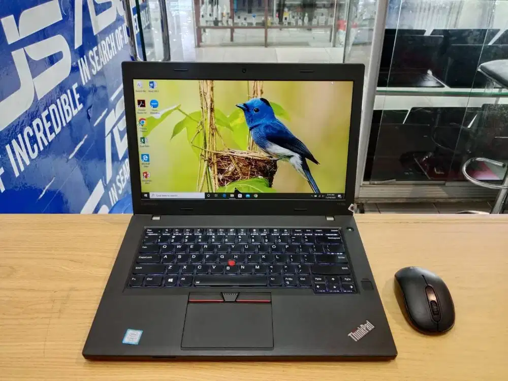 SIAP EDITING LAPTOP LENOVO THINKPAD T470P CORE i7 RAM 8GB SSD 256GB