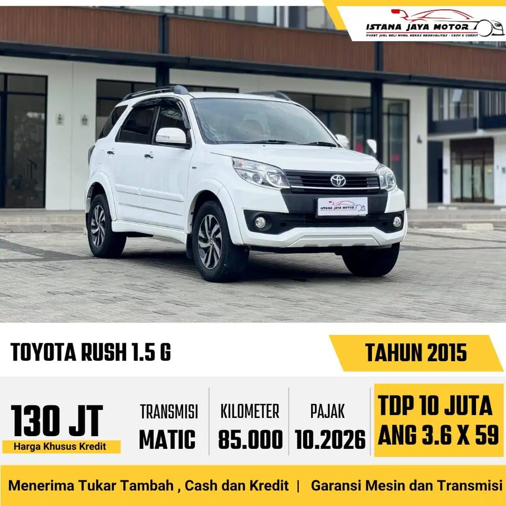 TOYOTA RUSH 1.5 G AT 2015