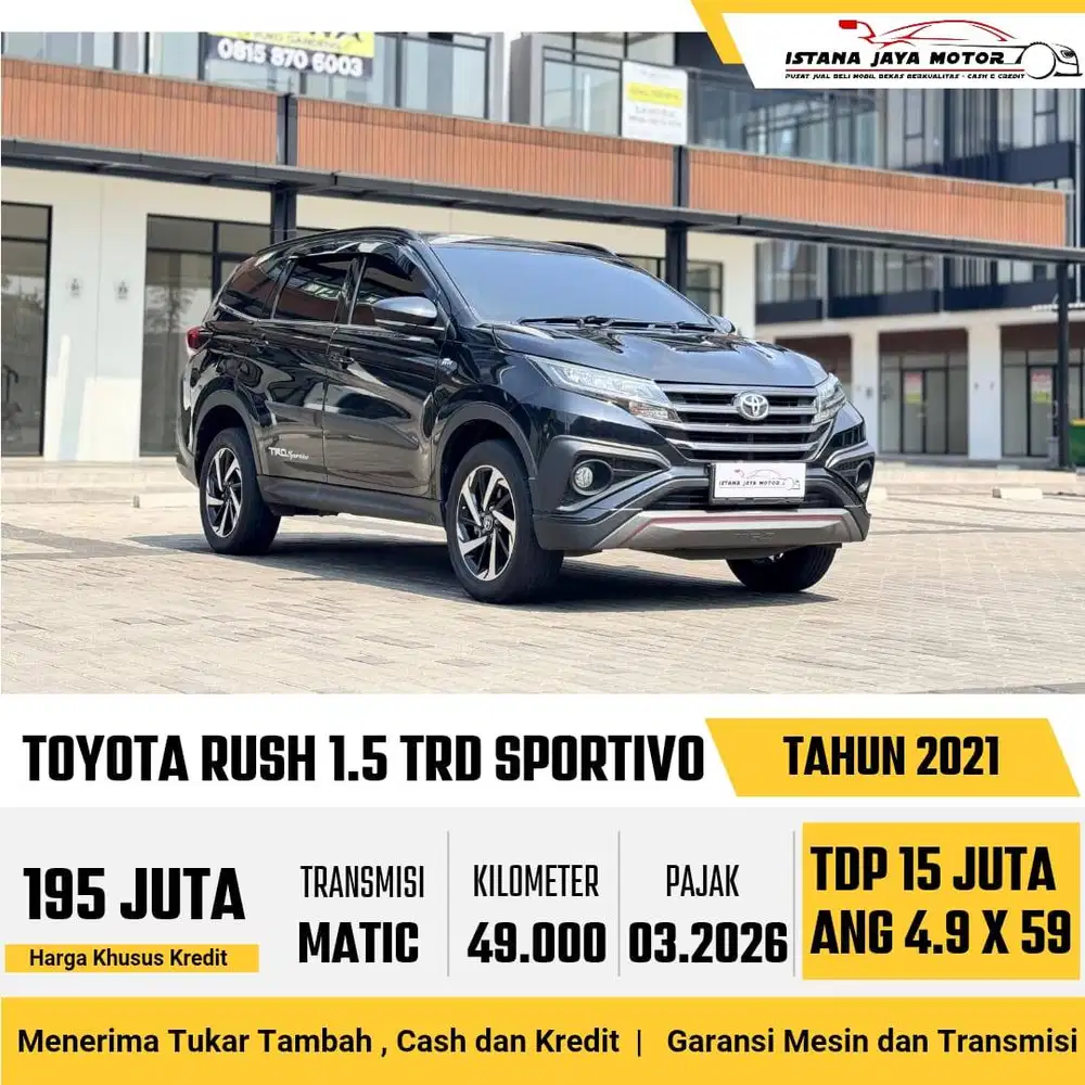 TOYOTA RUSH 1.5 TRD SPORTIVO 2021