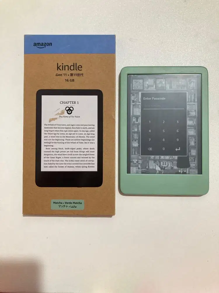 Kindle Basic 11th Gen 16 GB (2024 Release) Matcha, No Ads