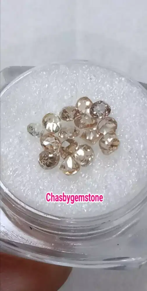 Natural Berlian banjar top luster-Batu mulia Berlian Banjar luster top
