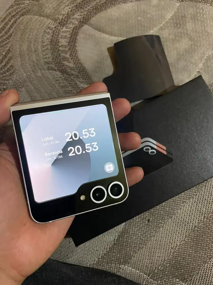 samsung z flip 6 12/256gb ex sein resmi mulus fulseft nominus