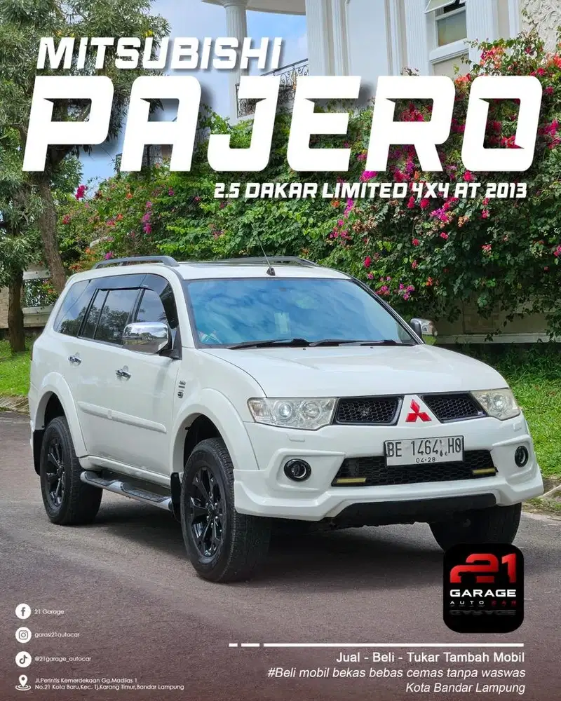 Mitsubishi Pajero 2013 Dakar LIMITED 4x4 at diesel Dp ceper