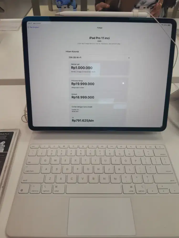 Ipad pro 11 inchi 256 wifi free dp free admin