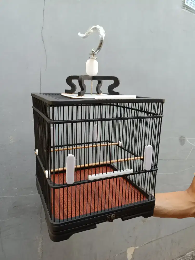 Kandang cungkok bambu