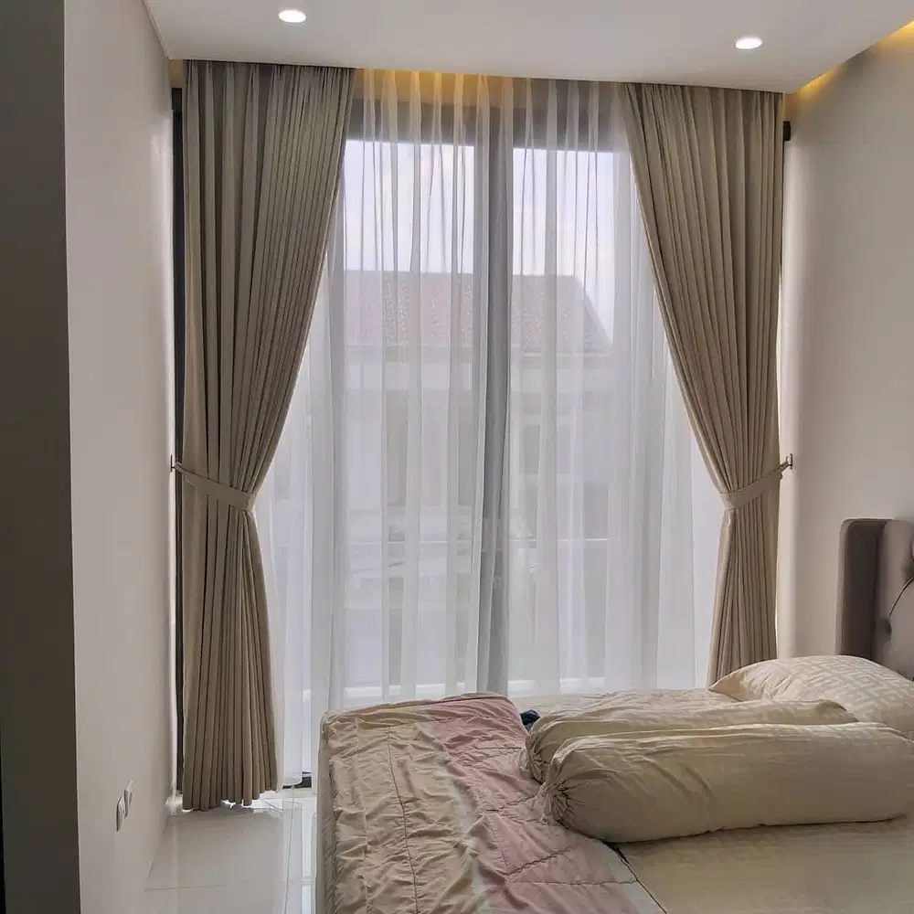 Pembuat Gorden Pasang Wallpaper Korden Gordeng Horden Roller Blind