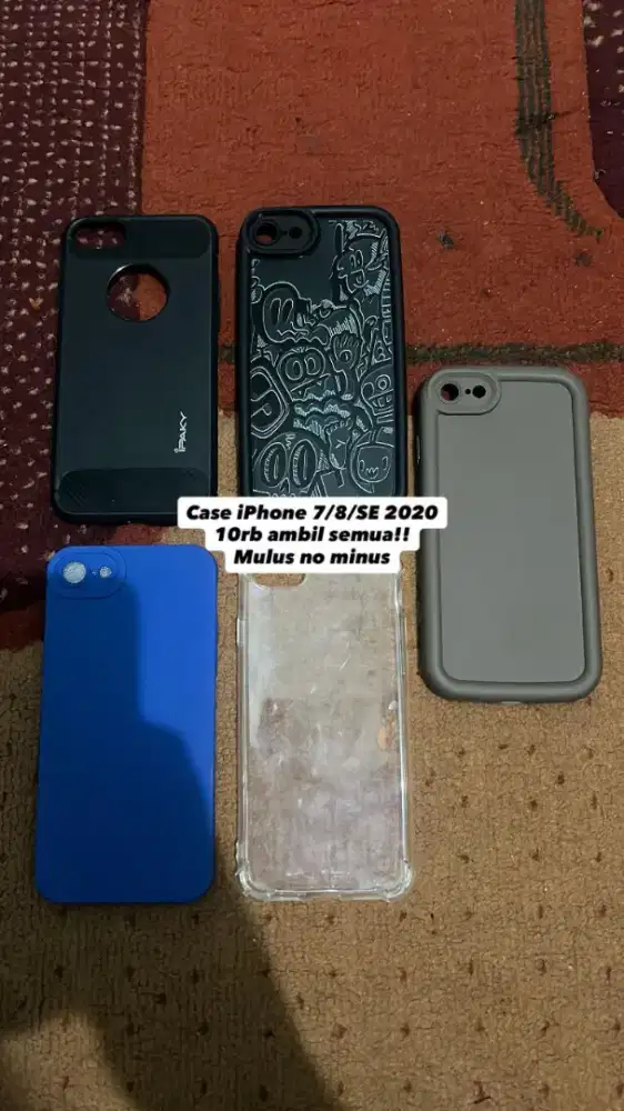 Case iPhone 7/8/SE 2020 & iPhone 11 Pro & 12 Pro