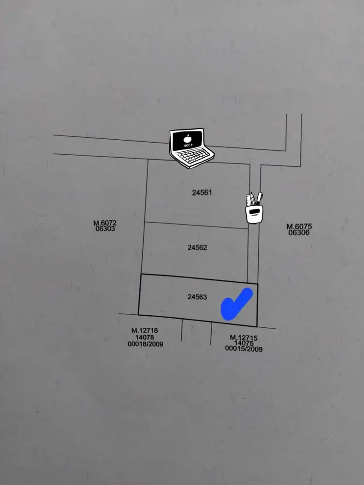 Jual Cepat 25 Meter atau 50 Meter Harga Nego