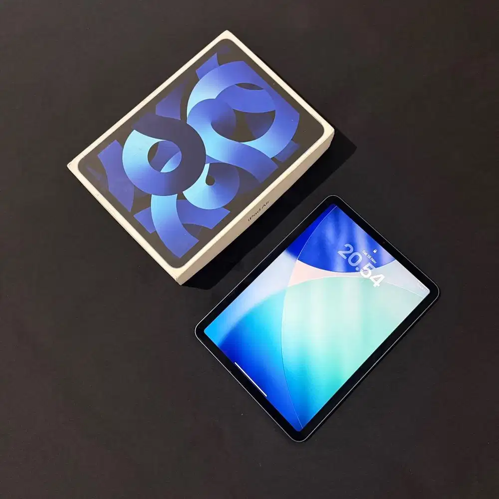 iPad Air 5 M1 64GB Wifi Only Sky Blue Fullset Like New BH 99%
