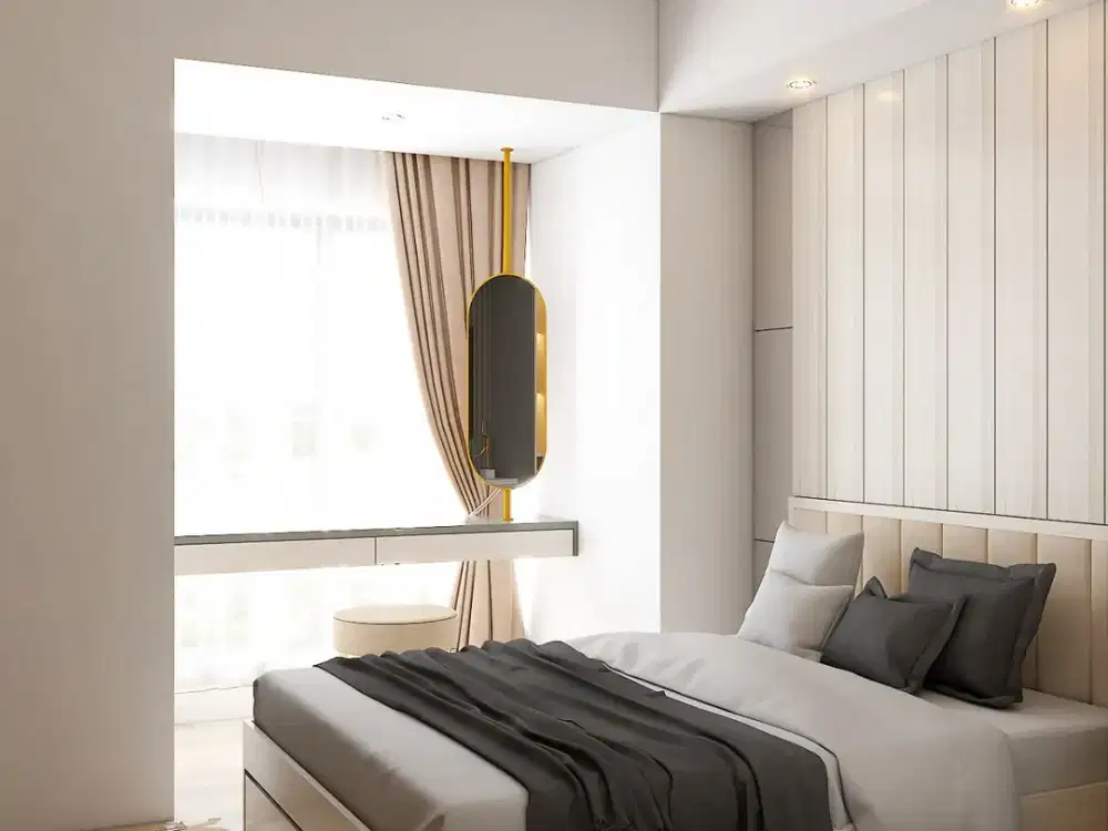 Jual Cepat Apartemen Roseville Type Studio 30sqm Fully Furnish - Fasilitas Lengkap