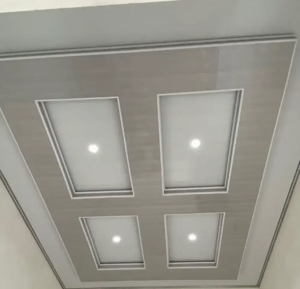 Plafon PVC dan gipsum