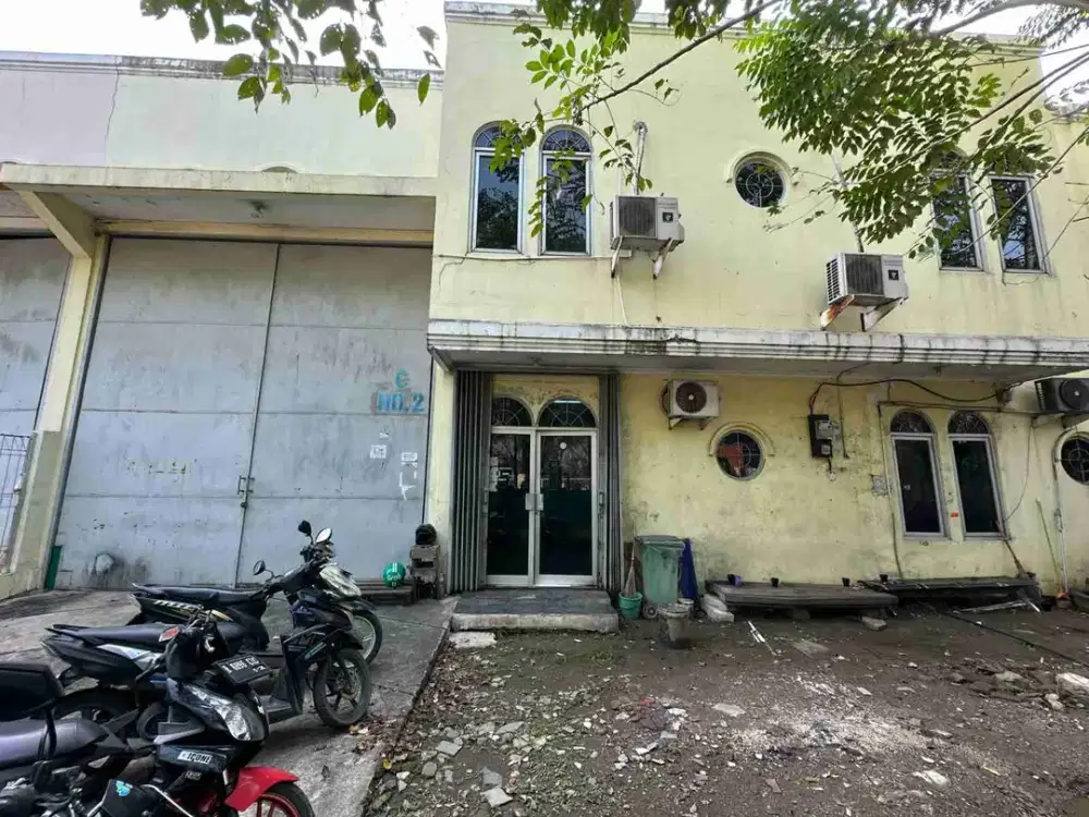 Disewakan Gudang 15x30, pergudangan Bandara Mas