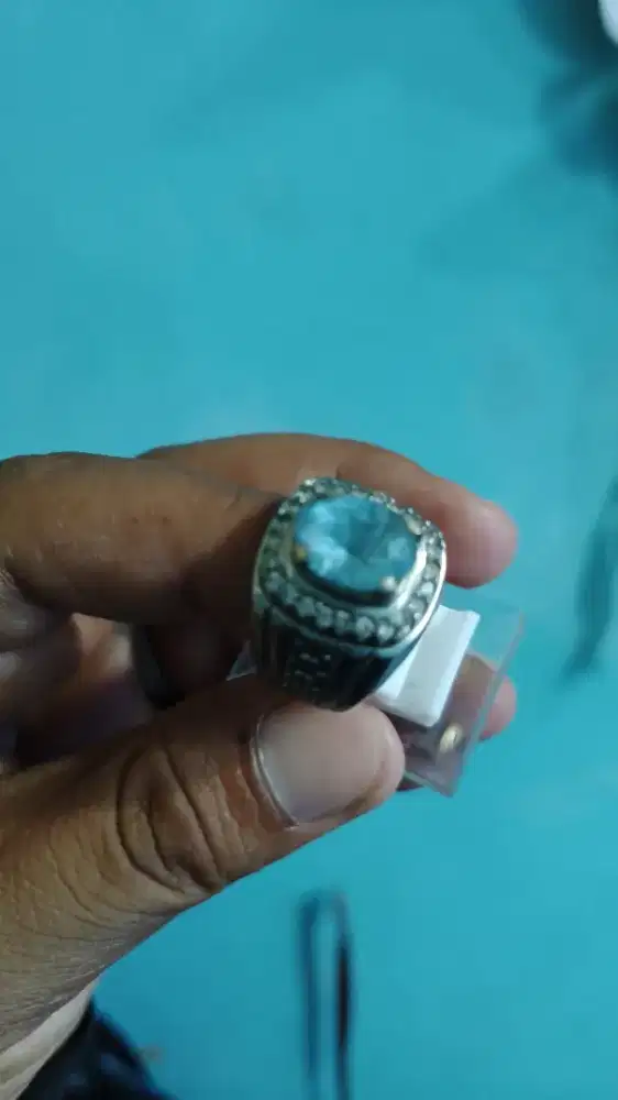 Batu Permata Blue Topaz