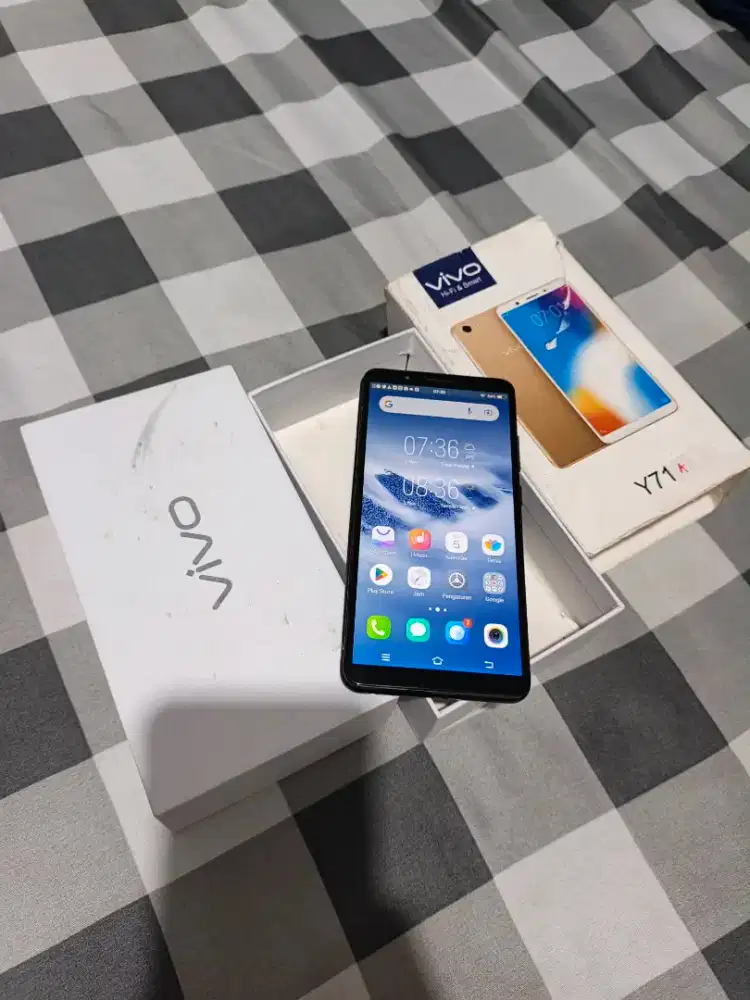 Vivo Y71 Ram 6/128 Fungsi Normal semua 4G