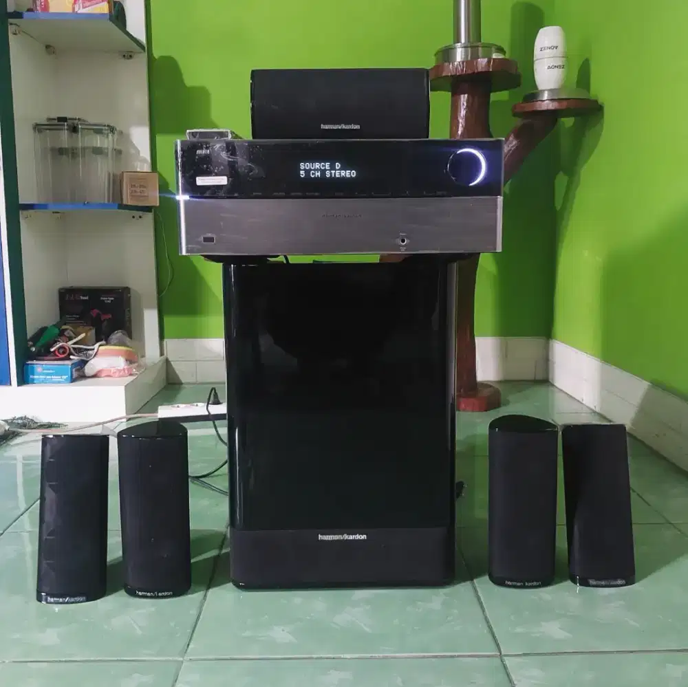 Home Theater Harman Kardon AVR 265 7.1 Channel • ANTIK | FULL ORI