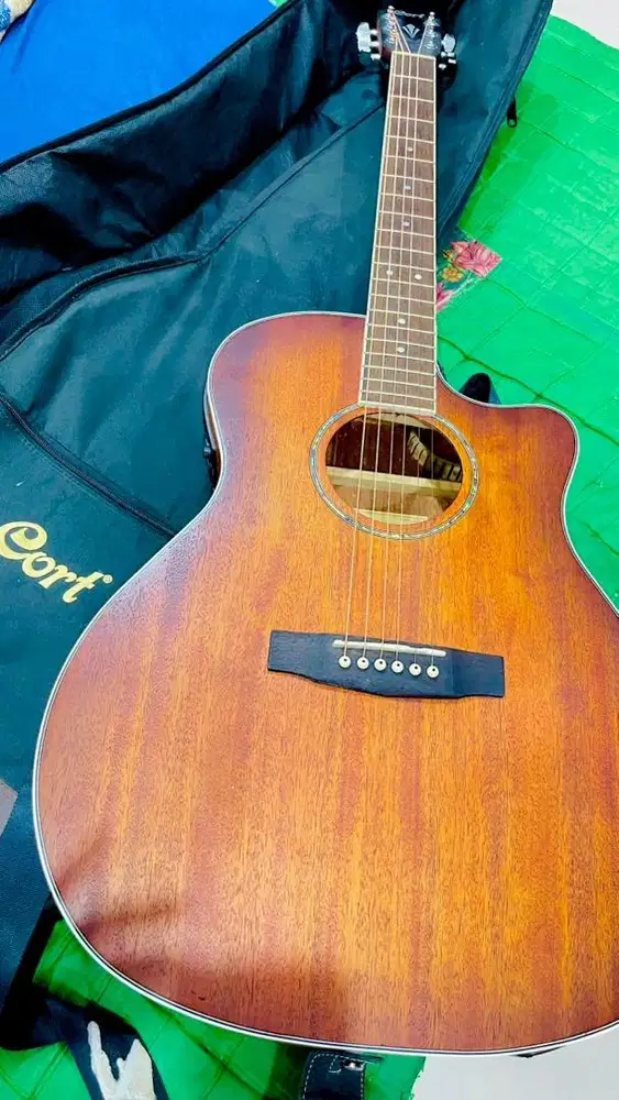Gitar Akustik Elektrik Cort GA MEDXM OP  Original