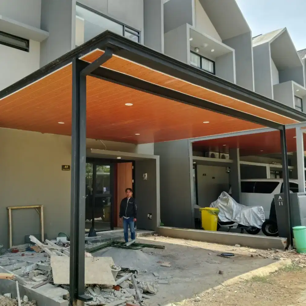 Kanopi atap alderon rs