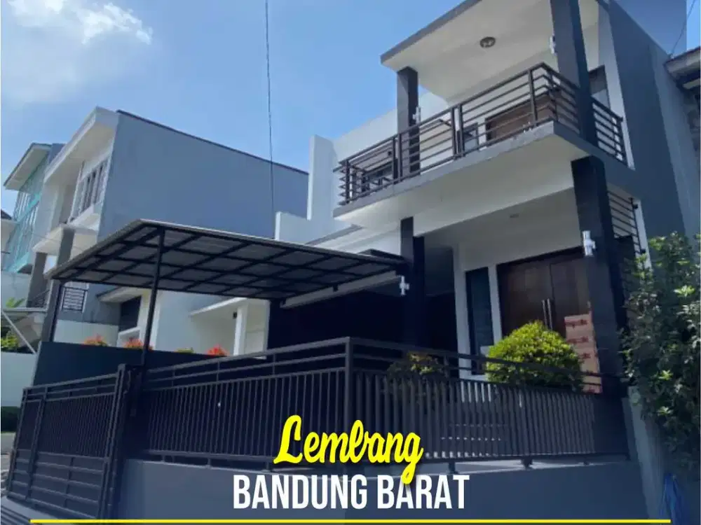 Dijual Rumah Baru SIAP HUNI Lembang Bandung Barat, Rumah Cantik Ready Stok Bandung Barat Jual