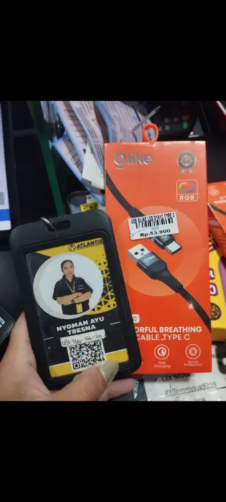 USB OLIKE LED D101C TYPE C | ATLANTIS DAHSYAT