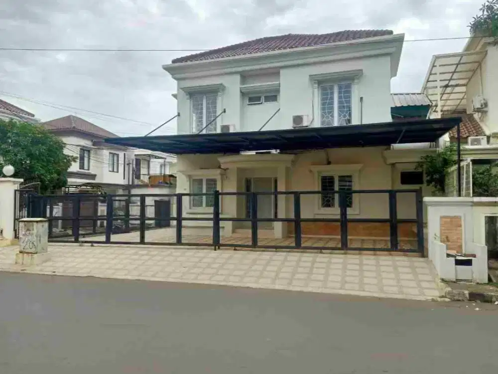 Dijual rumah mewah hook 2 lantai di cipinang duren sawit jaktim LT 225LB 500