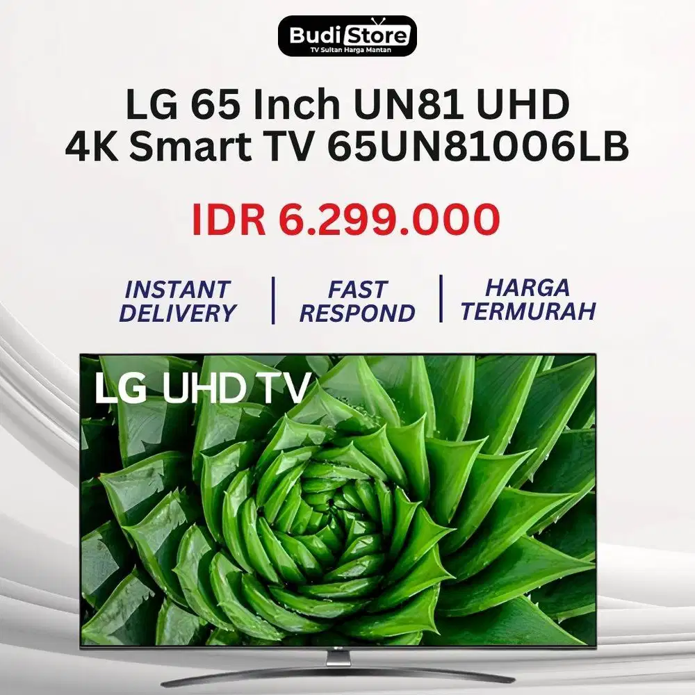 LG 65 Inch UN81 UHD 4K Smart TV 65UN81006LB