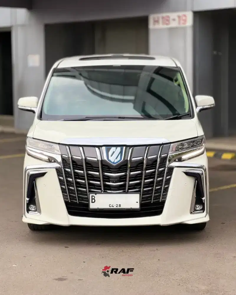 Toyota Alphard Facelift 2.5 G Atpm 2019 Looks Nik 2017 AT Putih