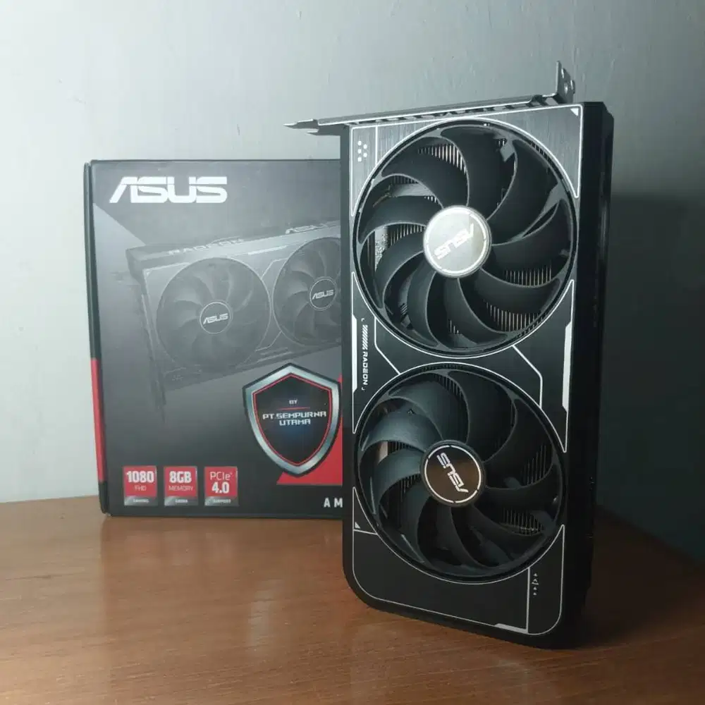 Asus Dual v3 Radeon RX 6600 8GB GDDR6 Garansi Sempurna Feb 2028